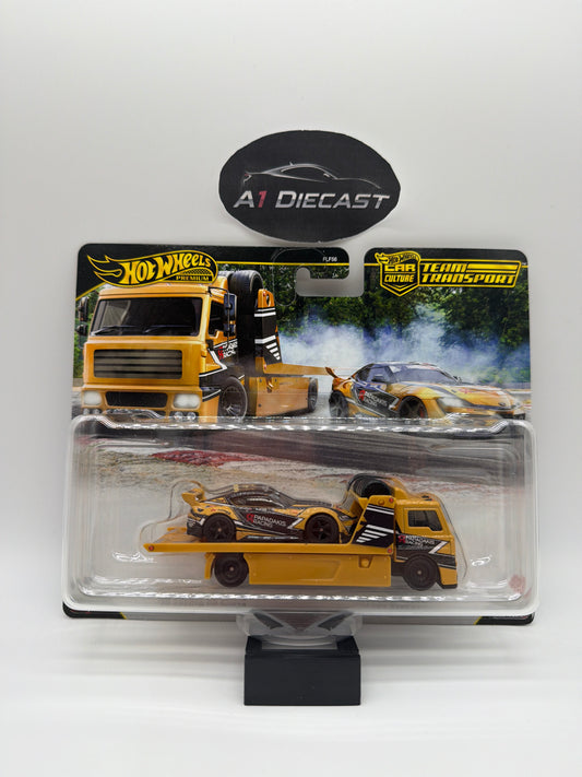 Hot Wheels Premium Car Culture Team Transport ‘20 Toyota GR Supra & Fleet Street