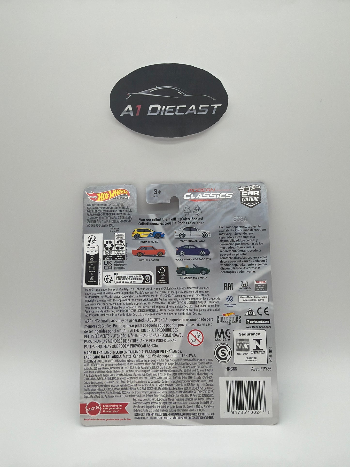 Hot Wheels Premium Car Culture ‘98 Toyota Altezza