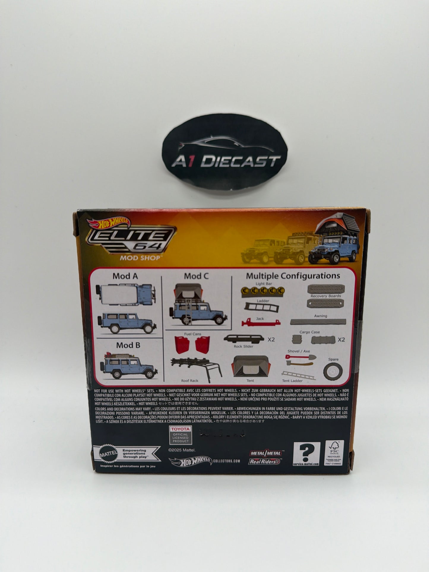 Hot Wheels Elite 64 Mod Shop 1982 Custom Toyota Land Cruiser FJ45 Troopy