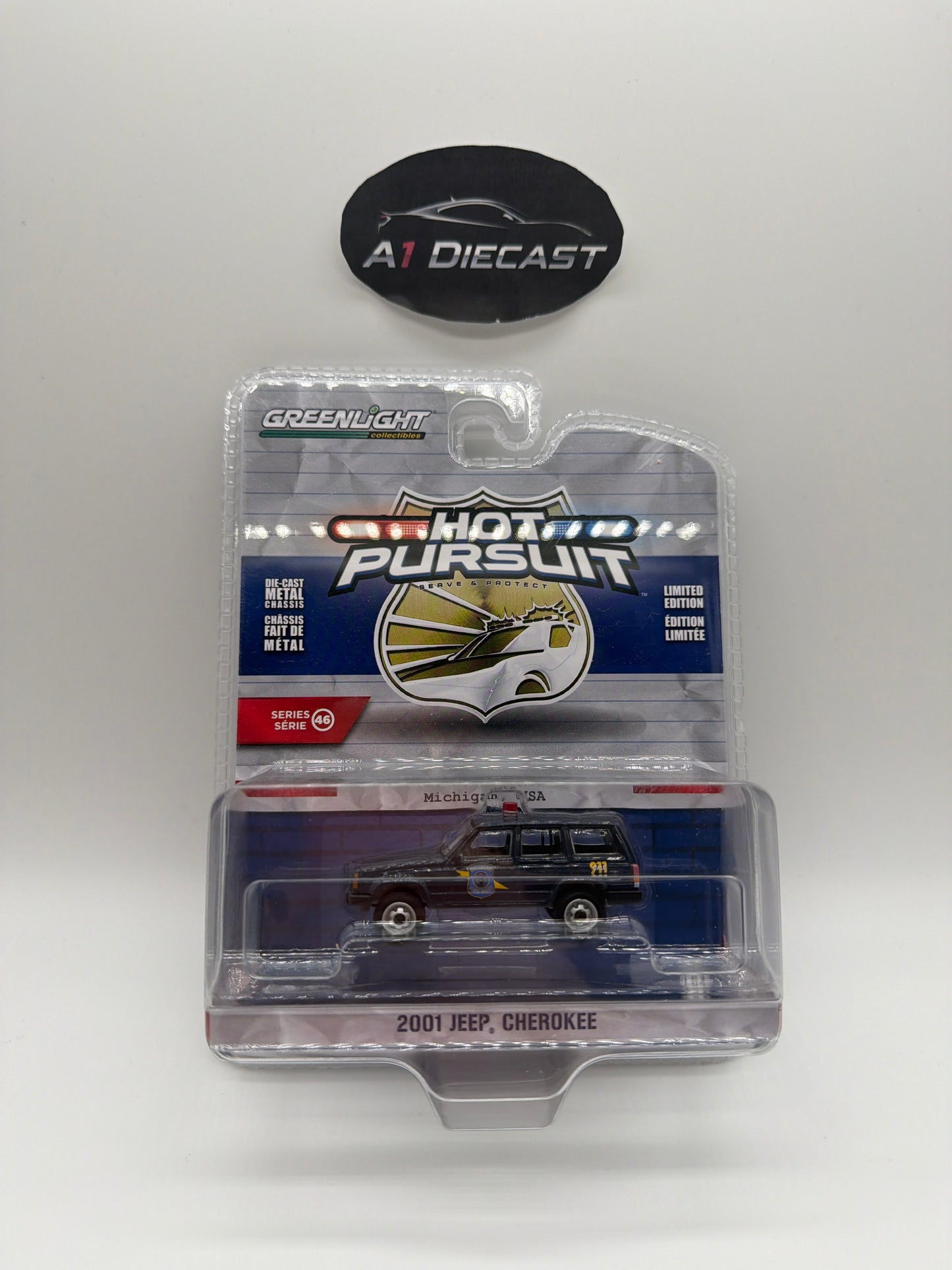 Greenlight Hot Pursuit 2001 Jeep Cherokee Series 46