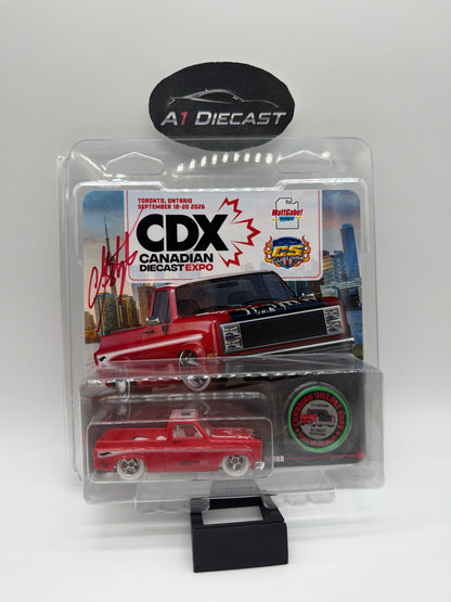 Canadian Diecast Expo CS Custom ‘83 Chevy Silverado Set of 3 (Regular, Chase, Super Chase)
