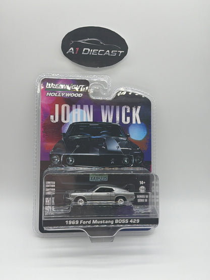 Greenlight Hollywood John Wick 1969 Ford Mustang BOSS 429