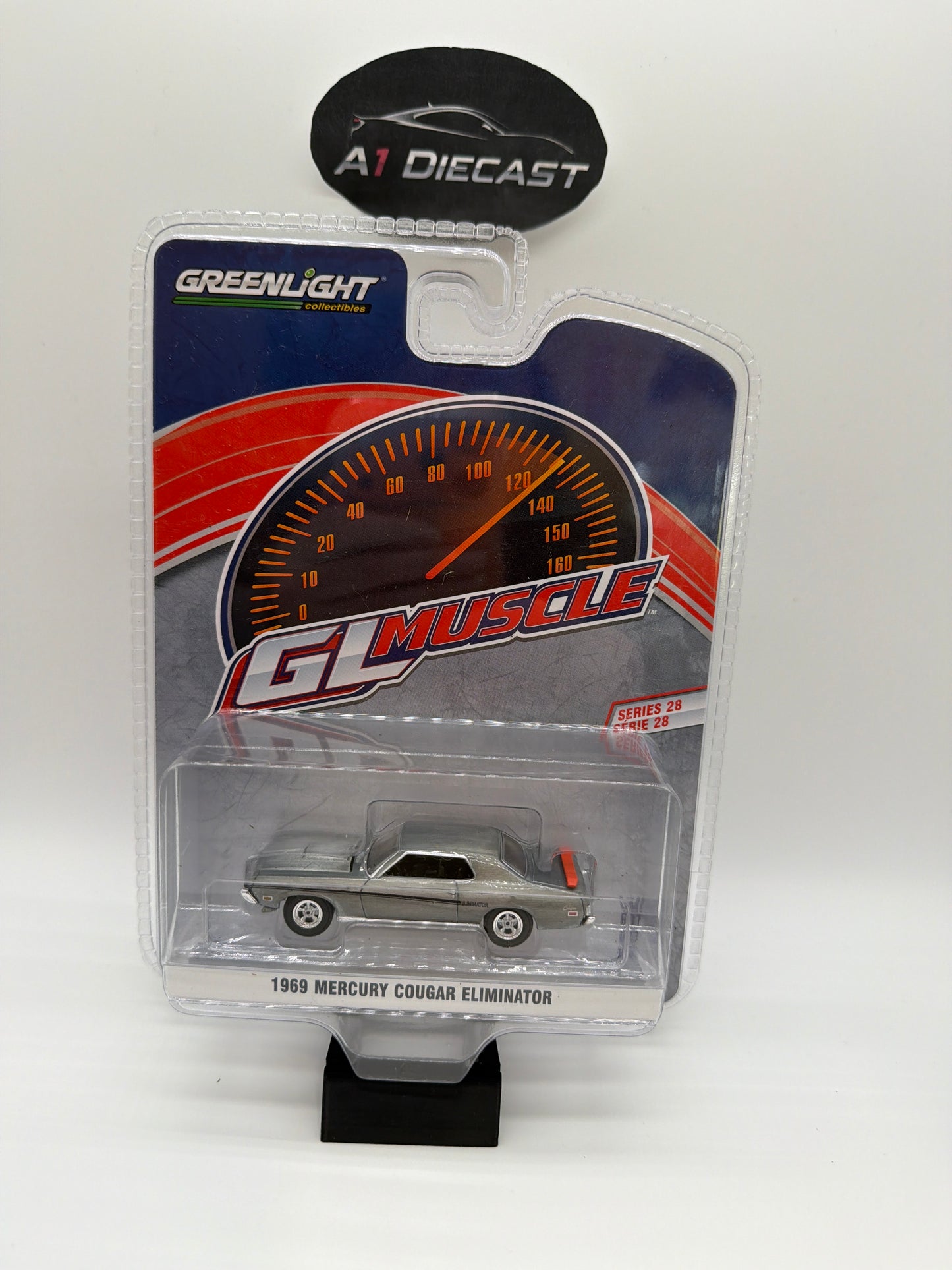 Greenlight GL Muscle 1969 Mercury Cougar Eliminator Raw Chase