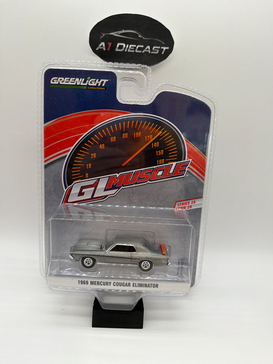 Greenlight GL Muscle 1969 Mercury Cougar Eliminator Raw Chase