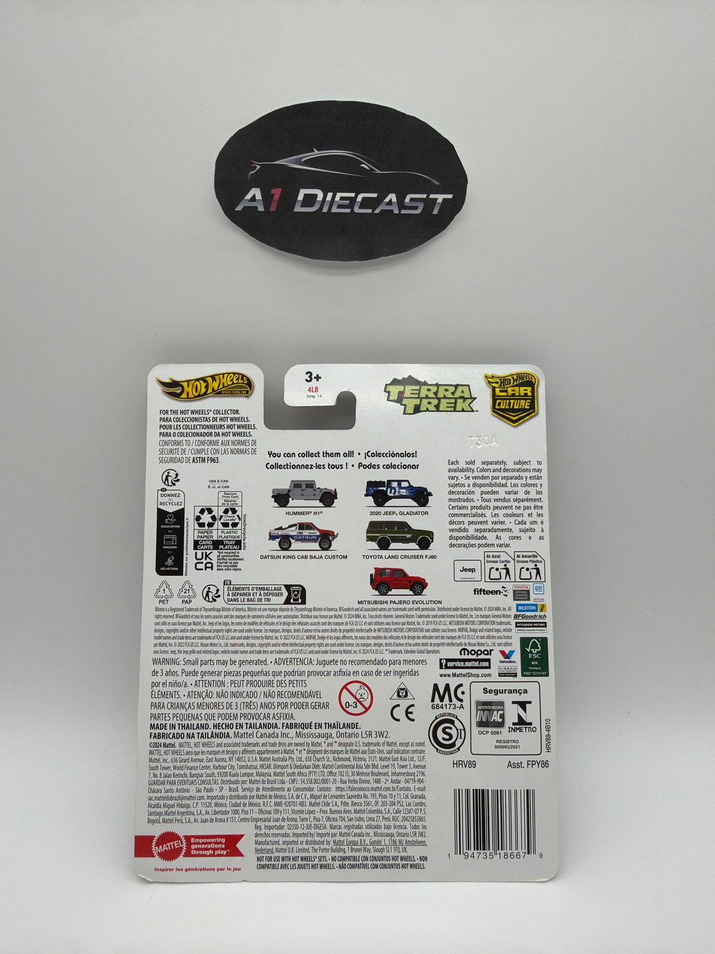 Hot Wheels Premium Car Culture Mitsubishi pajero Evolution
