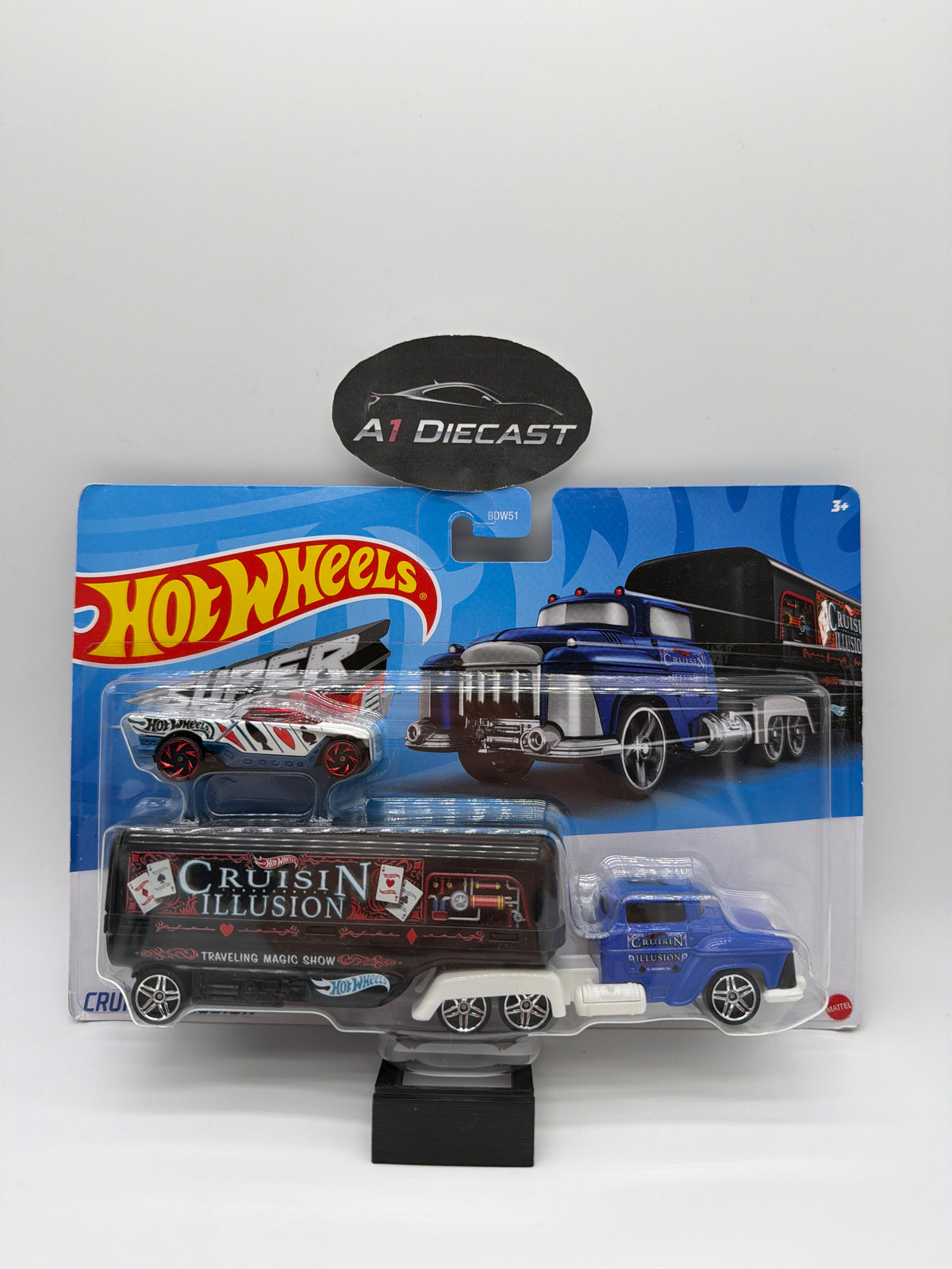 Hot Wheels Super Rigs Cruisin’ Illusion