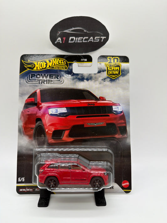 Hot Wheels Premium Car Culture 2019 Jeep Grand Cherokee Trackhawk