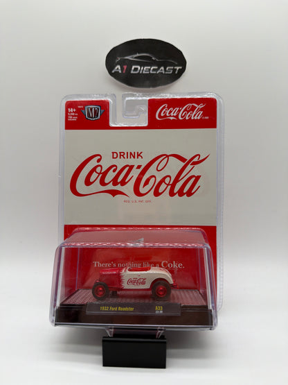 M2 Machines Coca-Cola 1932 Ford Roadster Chase