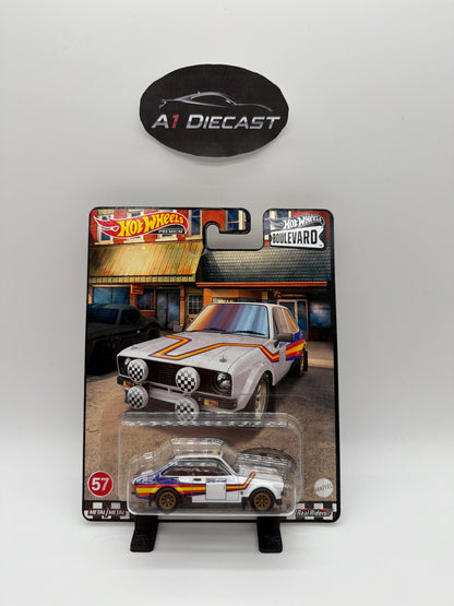 Hot Wheels Premium Boulevard ‘78 Ford Escort RS 1800 MK2