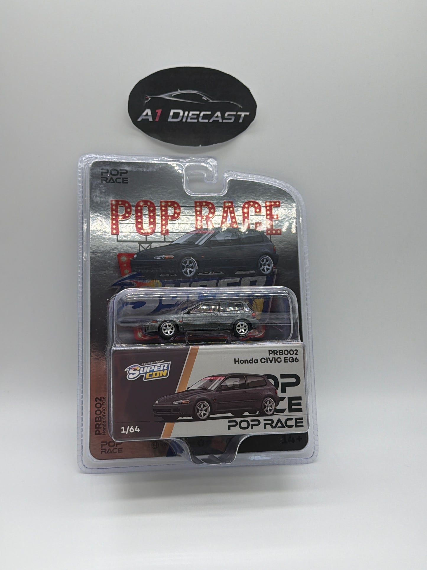 Pop Race PRB004 Honda Civic EG6 2026 SuperCon Last Vagas