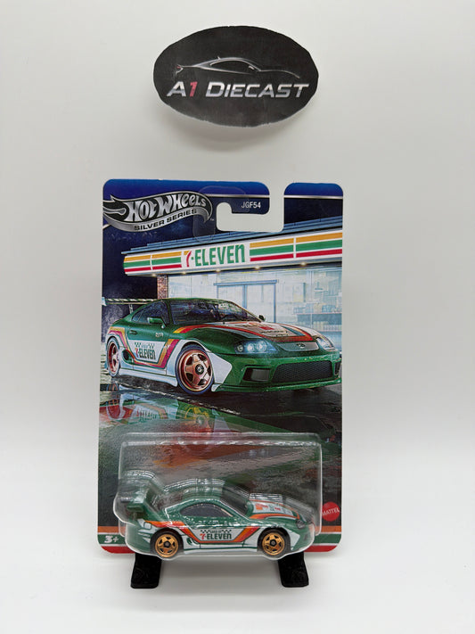 Hot Wheels Silver Series Toyota Supra 7 Eleven