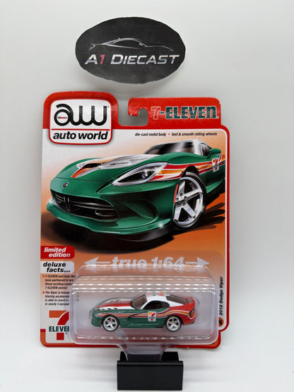 Auto World Deluxe Series 7-Eleven Exclusive 2012 Dodge Viper