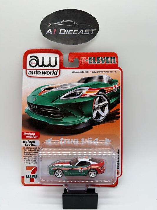 Auto World Deluxe Series 7-Eleven Exclusive 2012 Dodge Viper