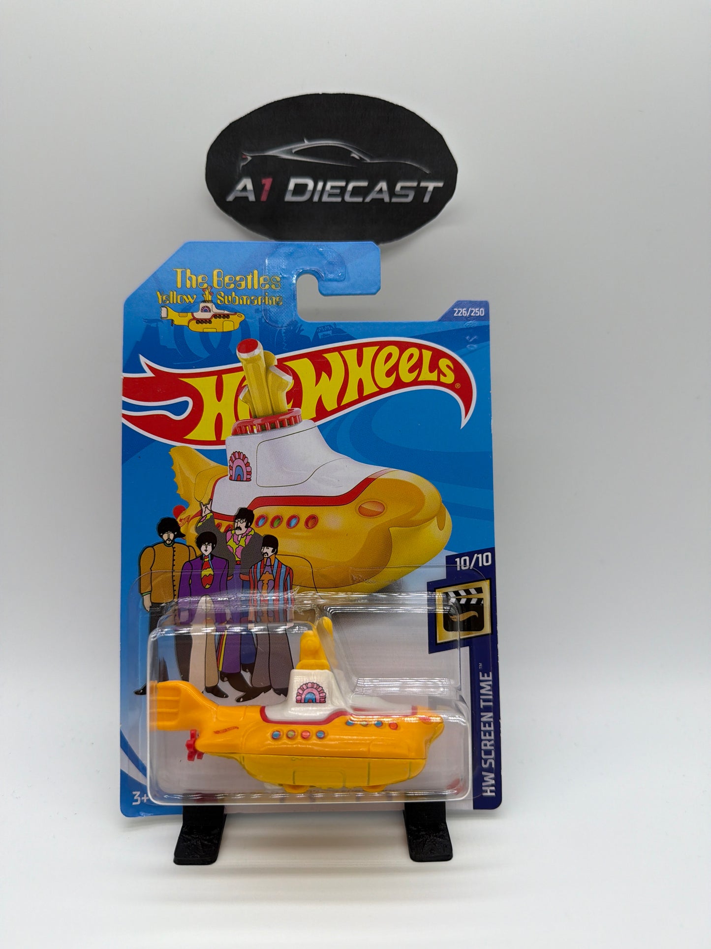 Hot Wheels The Beatles Yellow Submarine Treasure Hunt
