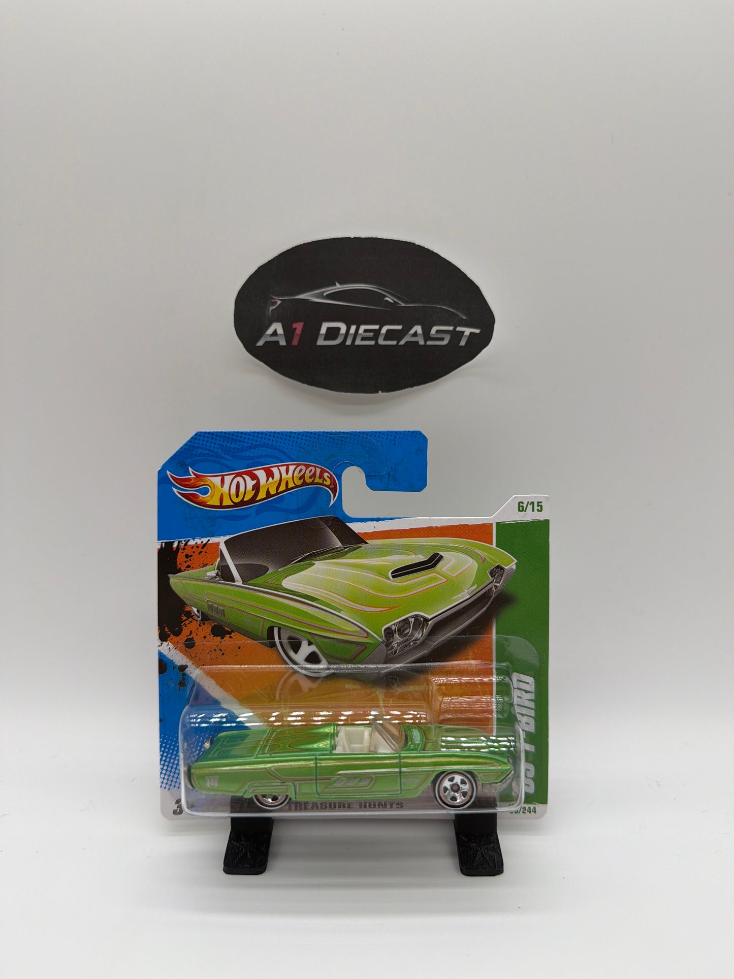 Hot Wheels ‘63 T-Bird Treasure Hunt Short Card