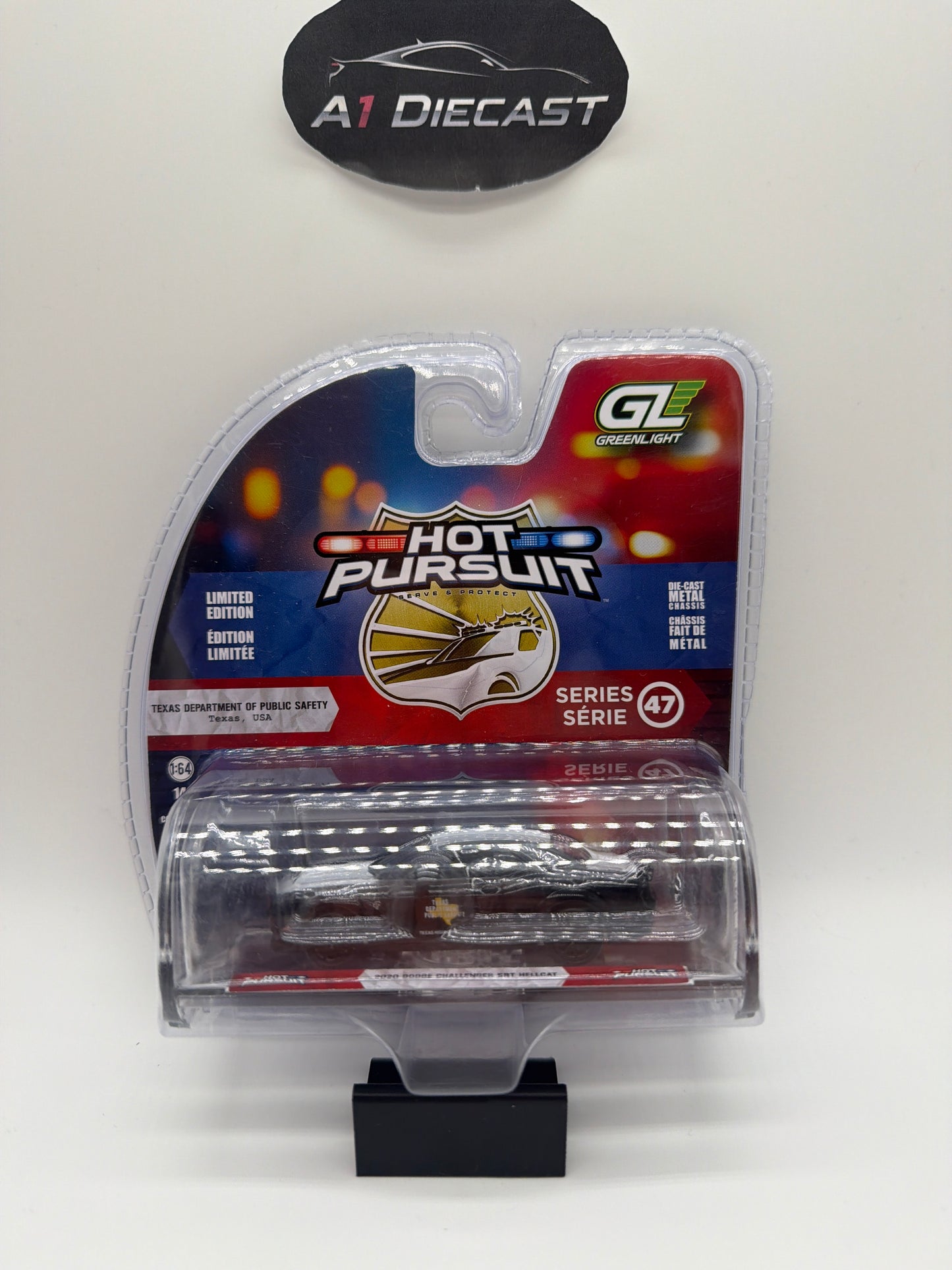 Greenlight Hot Pursuit 2020 Dodge Challenger SET Hellcat Series 47