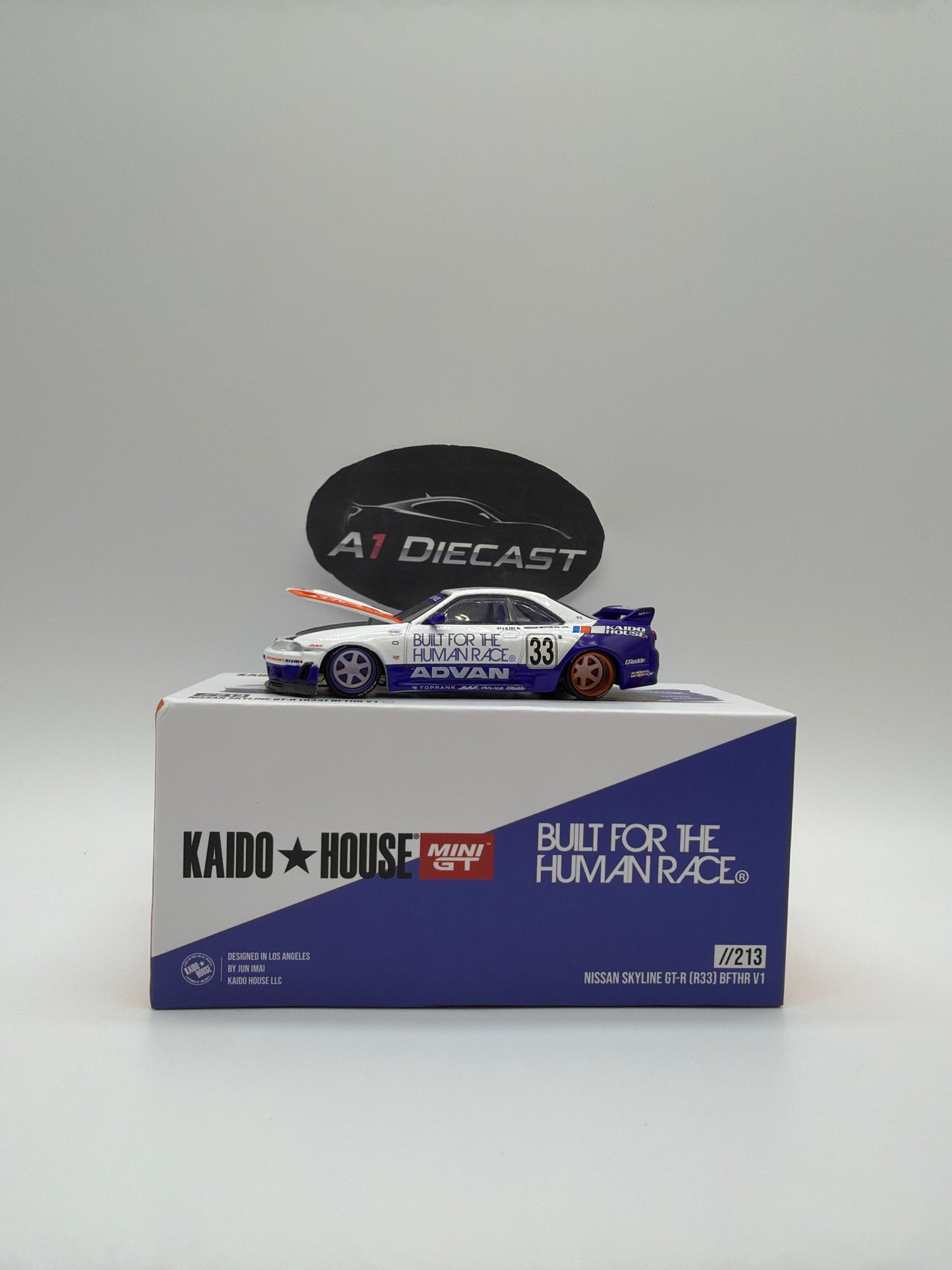 Kaido House Mini GT Nissan Skyline GT-R (R34) BFTHR V1 // 213