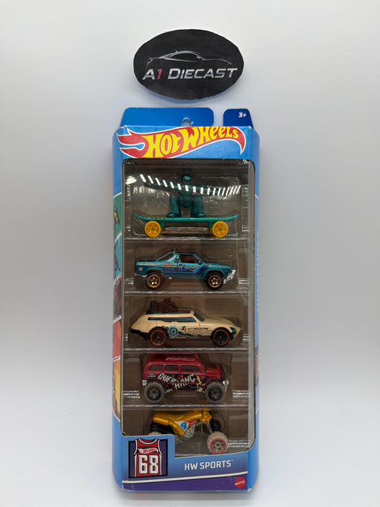 Hot Wheels 5 Pack HW Sports