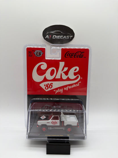 M2 Machines Coca-Cola 1979 Dodge 150 Macho Power Wagon Chase
