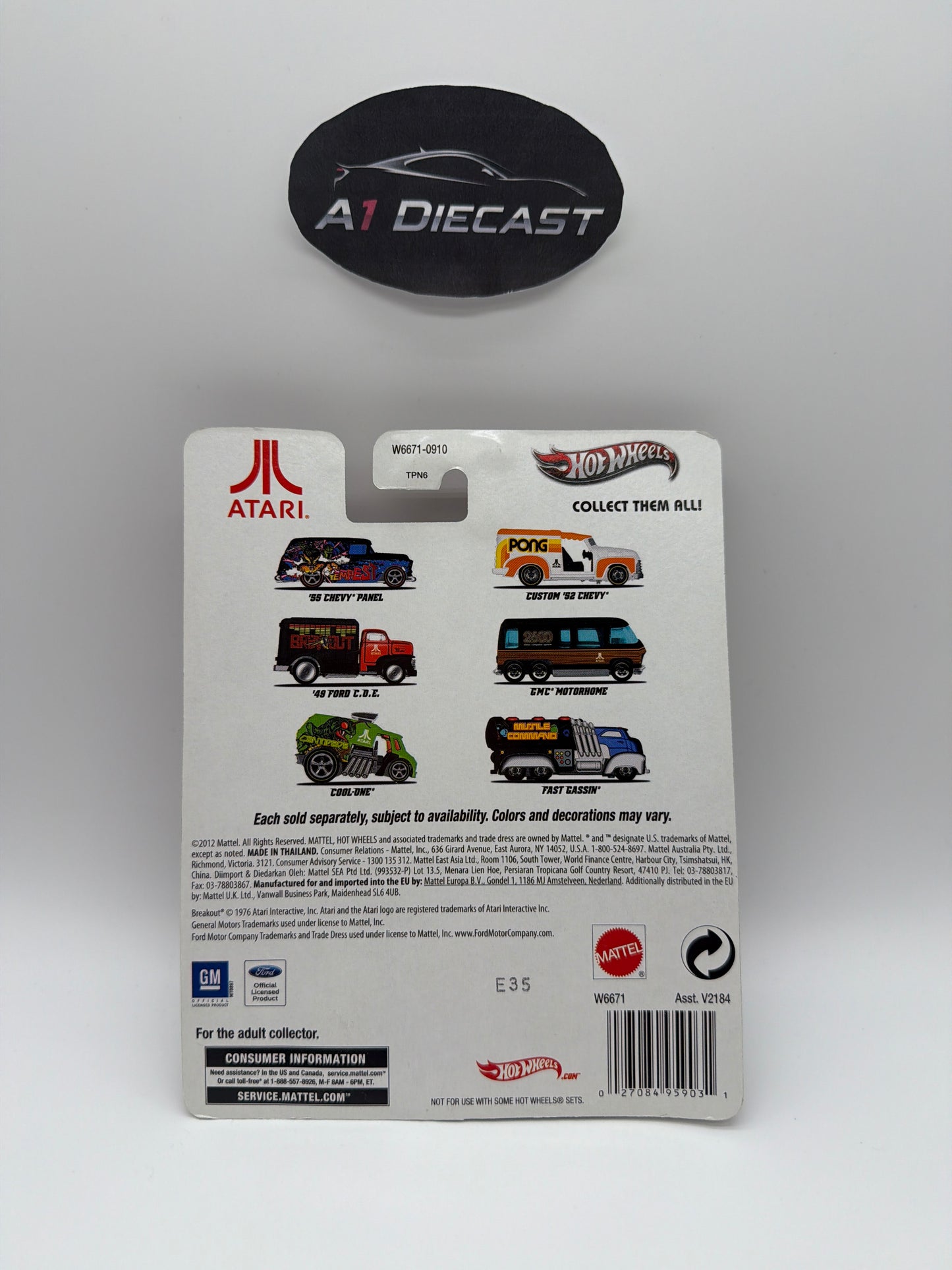 Hot Wheels Atari ‘49 Ford C.O.E