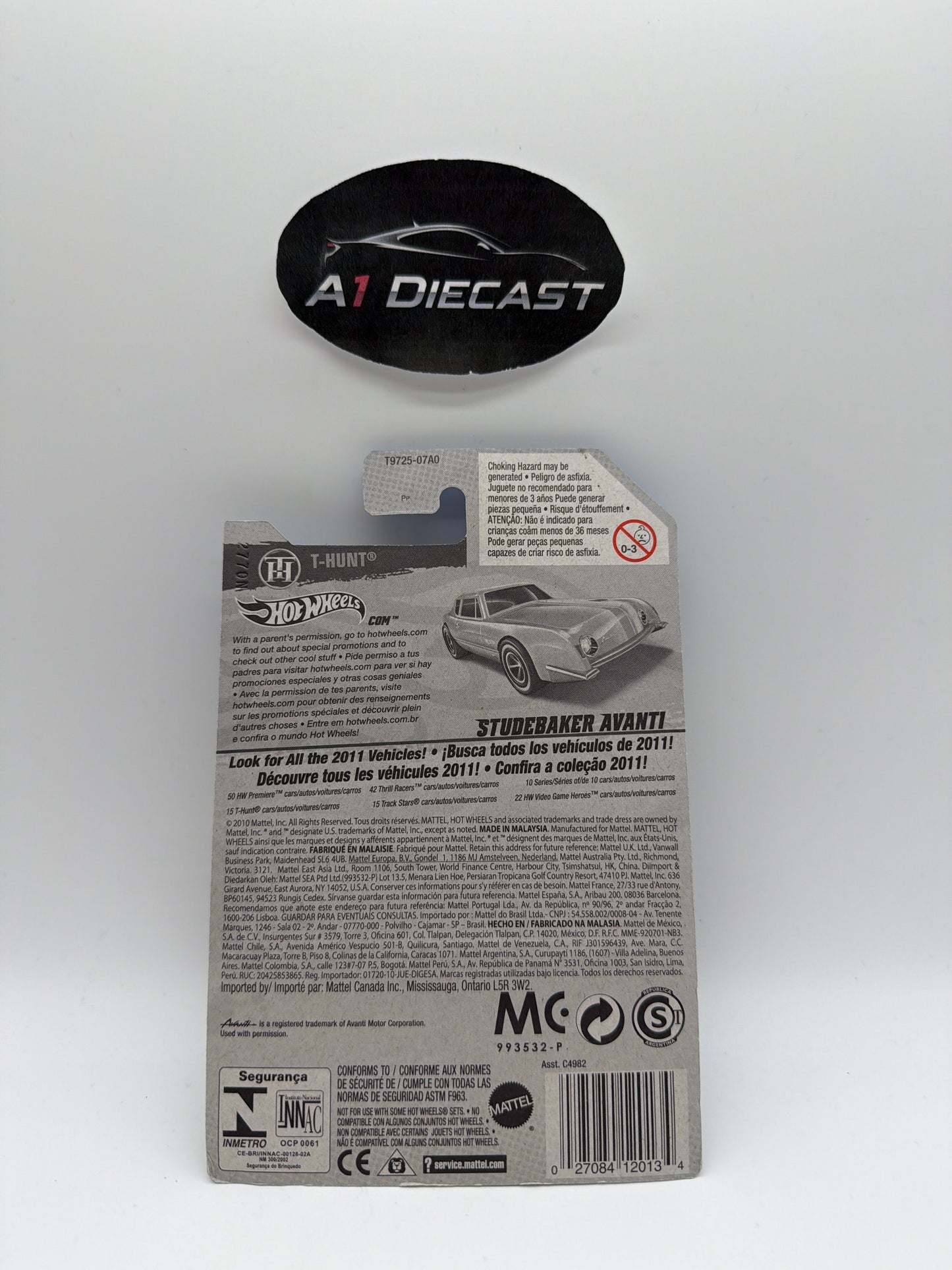 Hot Wheels Studabaker Avanti Treasure Hunt