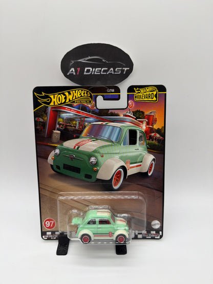 Hot Wheels Premium Boulevard ‘60s Fiat 500 D Modificado