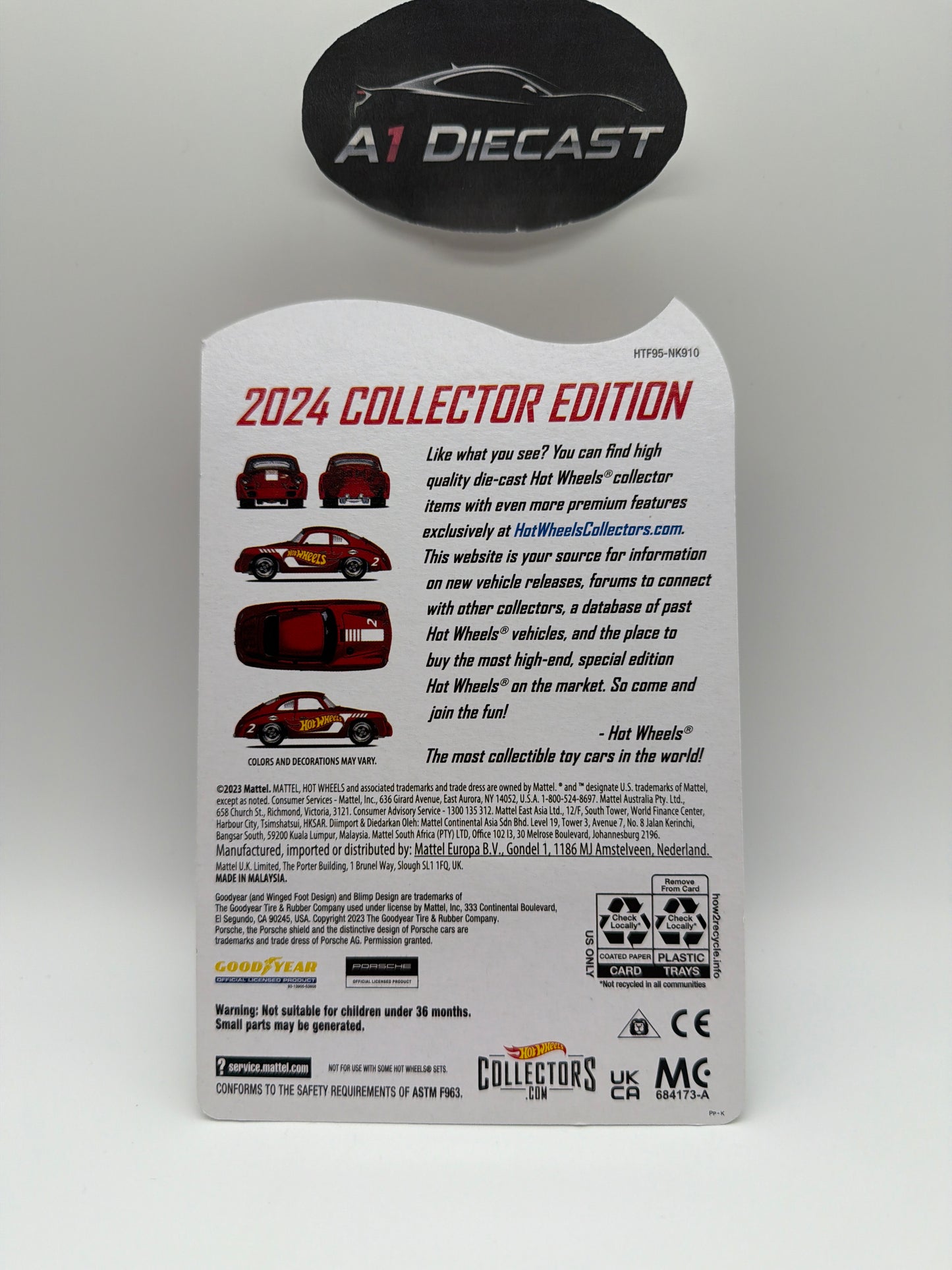 Hot Wheels Red Line Club Porsche 356 Outlaw