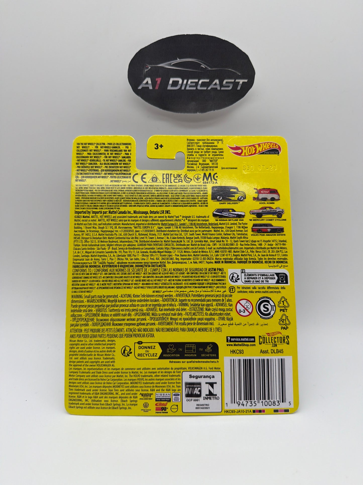 Hot Wheels Premium Moon Dairy Delivery