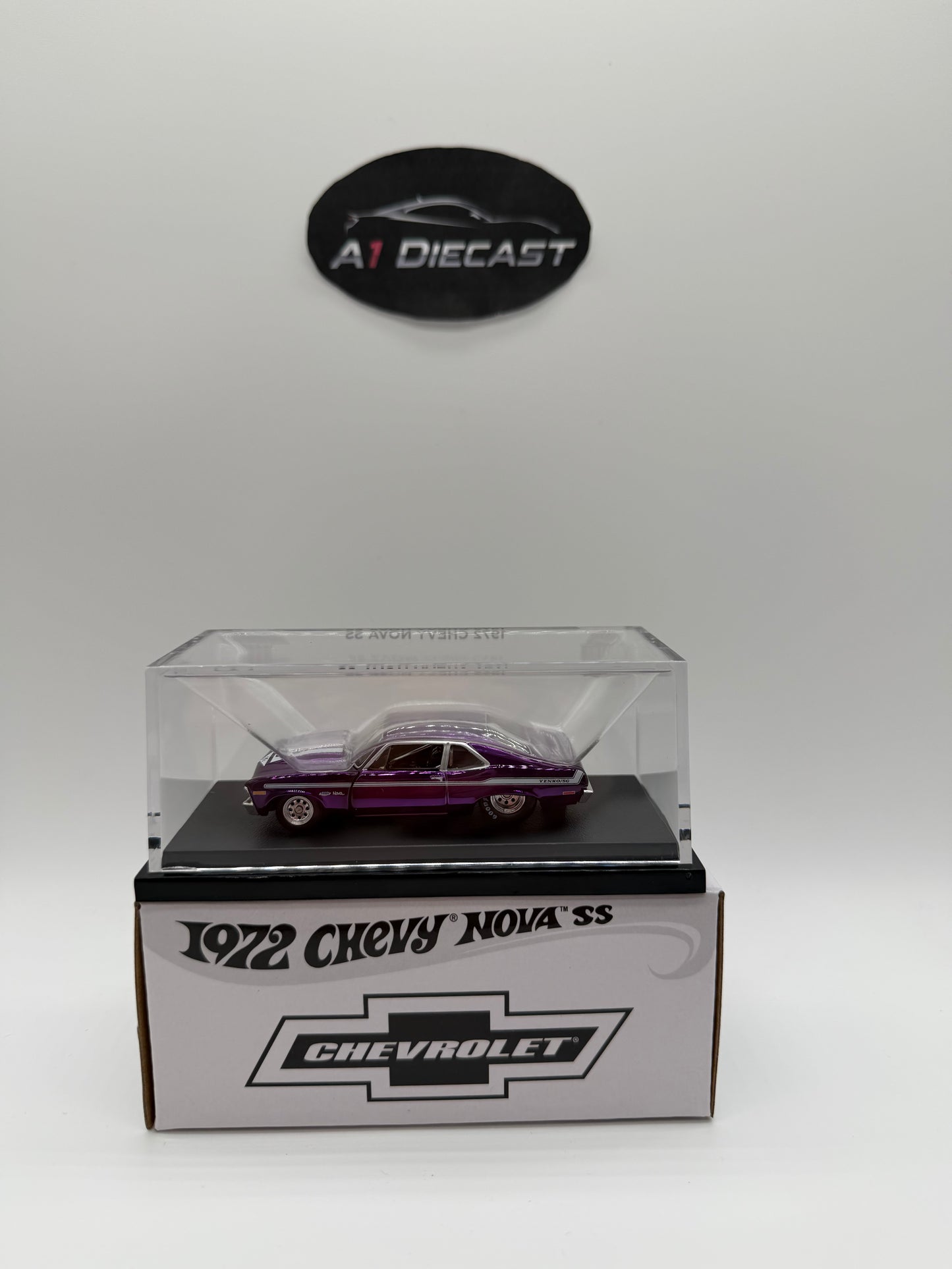Hot Wheels Red Line Club Real Riders 1972 Chevy Nova SS