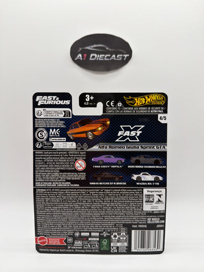 Hot Wheels Premium Fast & Furious Alfa Romeo Giulia Sprint GTA