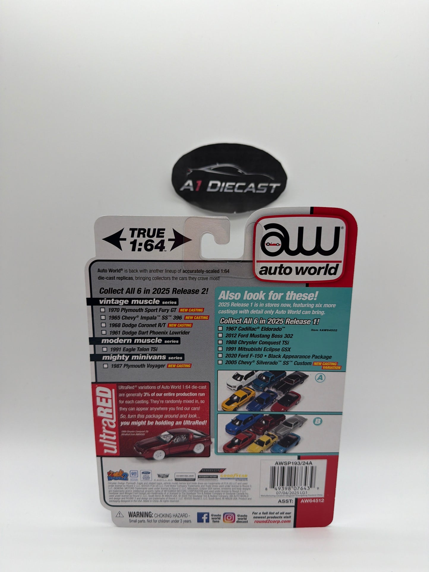 Auto World Premium 1965 Chevy Impala SS 396