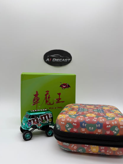 Demon King Auto Volkswagen T1 Bus M&M Big Wheels