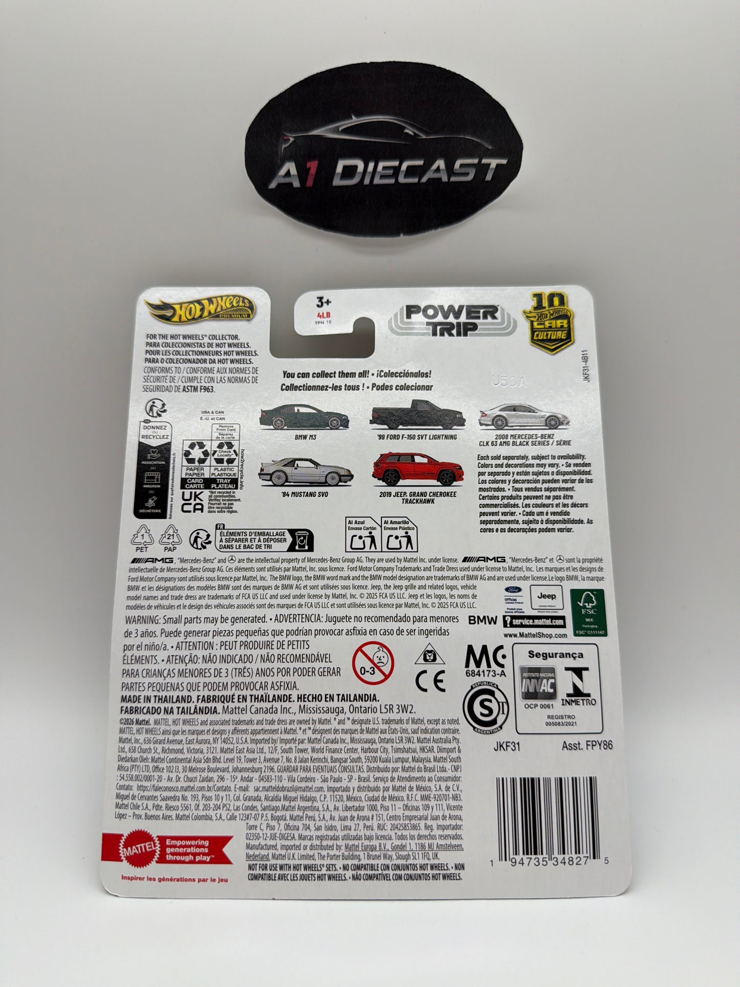 Hot Wheels Premium Car Culture ‘84 Mustang SV0