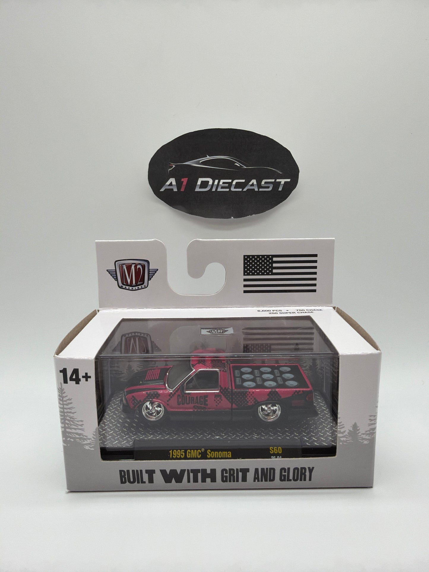 M2 Machines Detroit Muscle Special Release S60 1995 GMC Sonoma