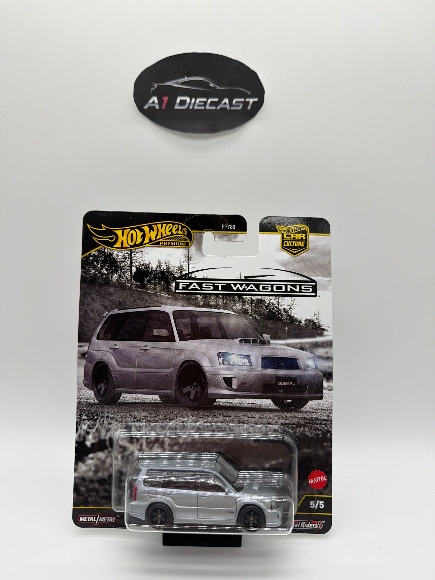 Hot Wheels Premium Car Culture Subaru Forester STI