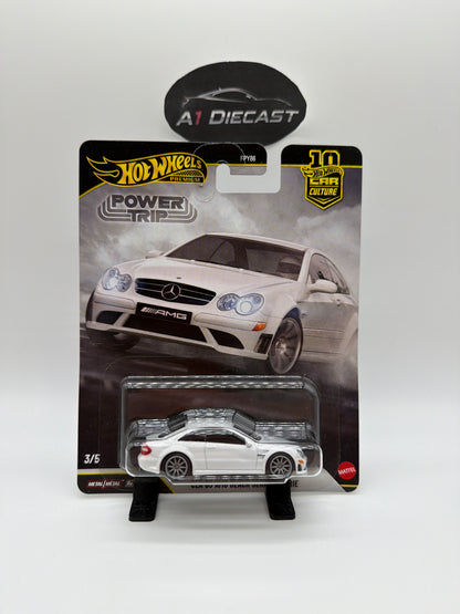 Hot Wheels Premium Car Culture 2008 Mercedes-Benz CLK 63 AMG Black Series/Série