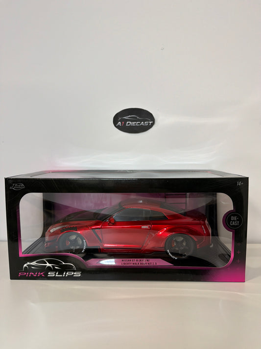 Jada Pink Slips Nissan GT-R (R35) w/ Liberty Walk Body Kit 2.0