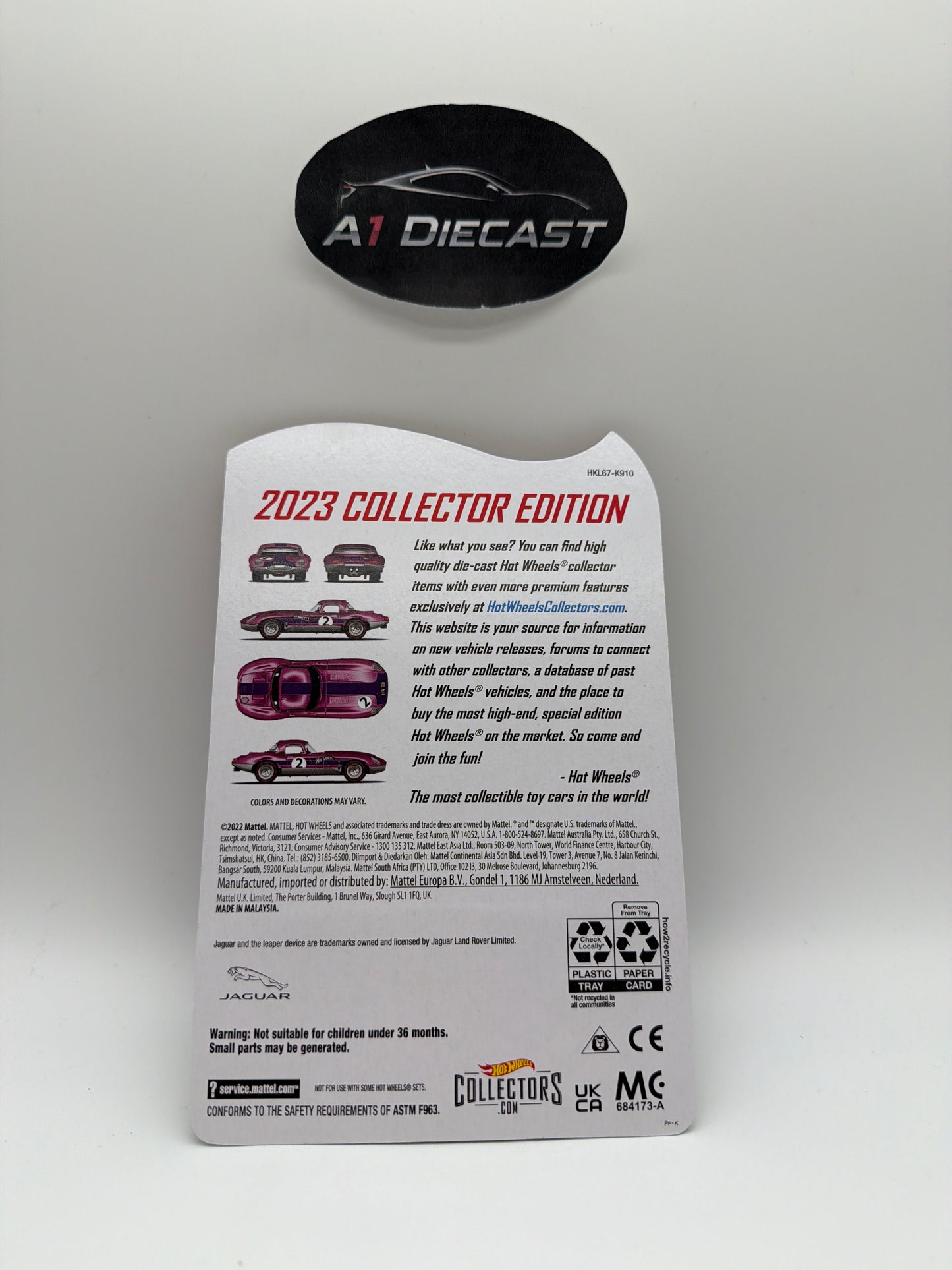Hot Wheels 2023 Collector Edition Jaguar Lightweight E-Type