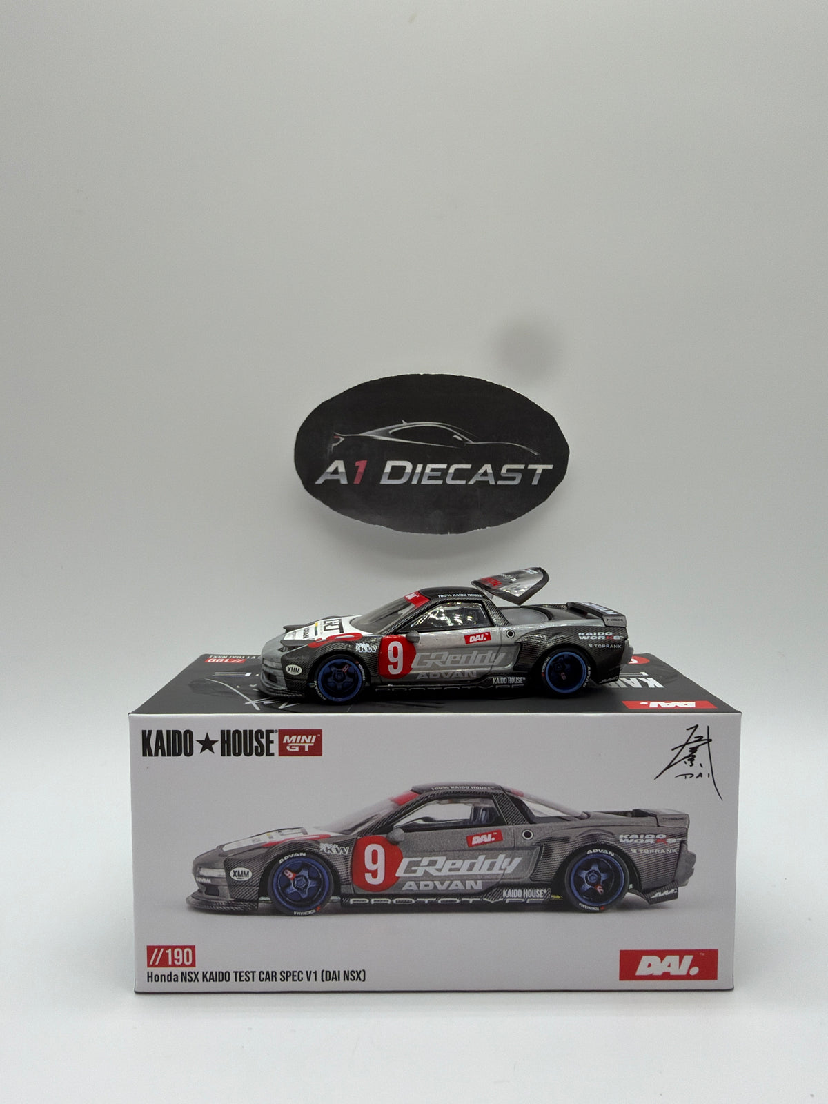 Kaido House Mini GT Honda NSX kaido Test Car Spec V1 (DAI NSX) CHASE //190