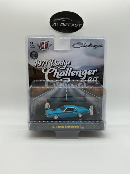 M2 Machines Diorama 1971 Dodge Challenger R/T