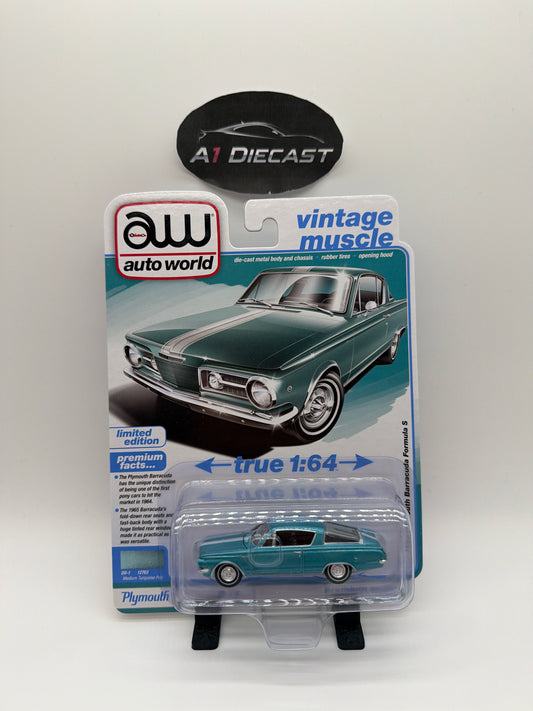 Auto World Premium 1965 Plymouth Barracuda Formula S