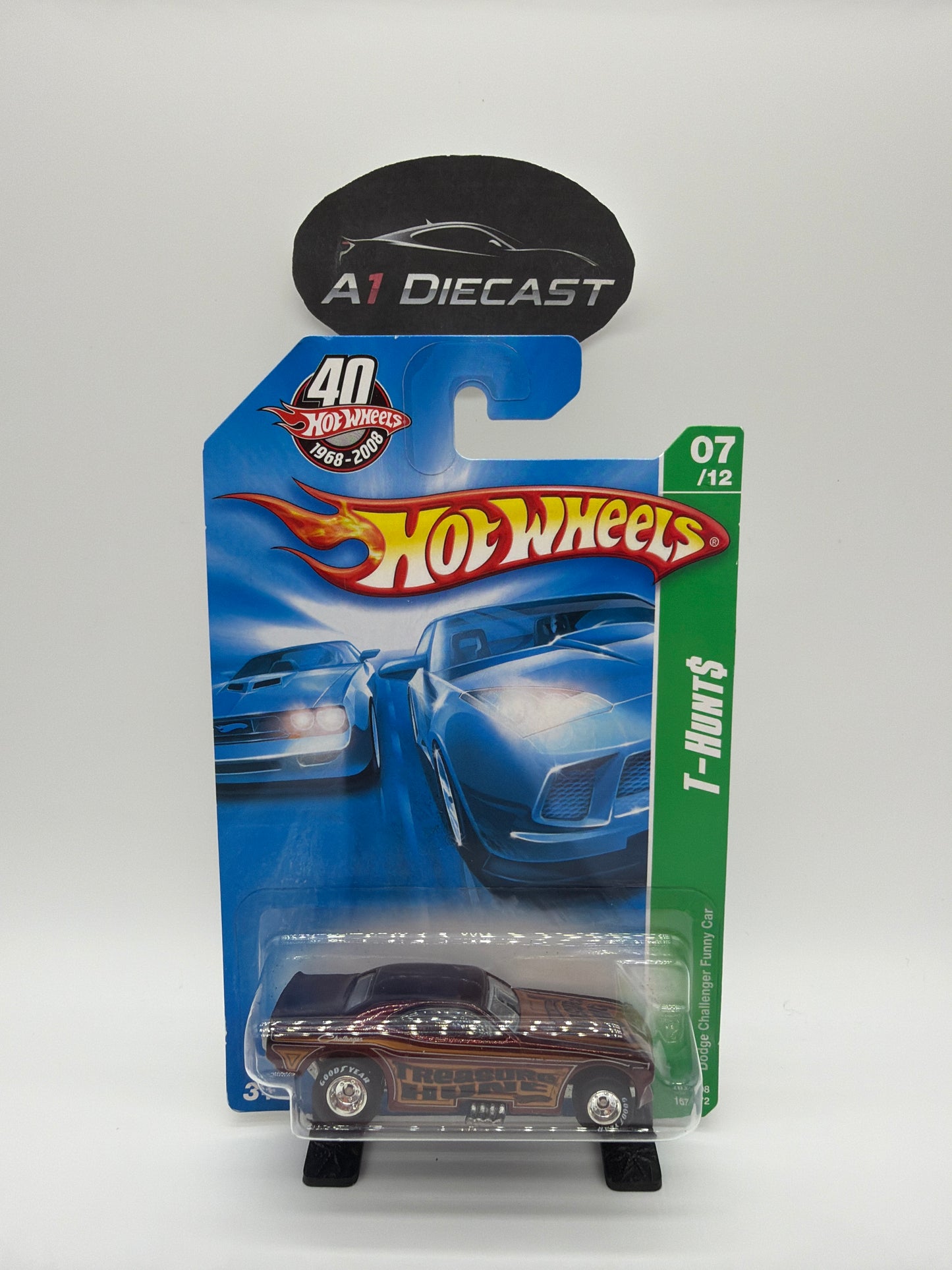 Hot Wheels Dodge Challenger Funny Car Super Treasure Hunt