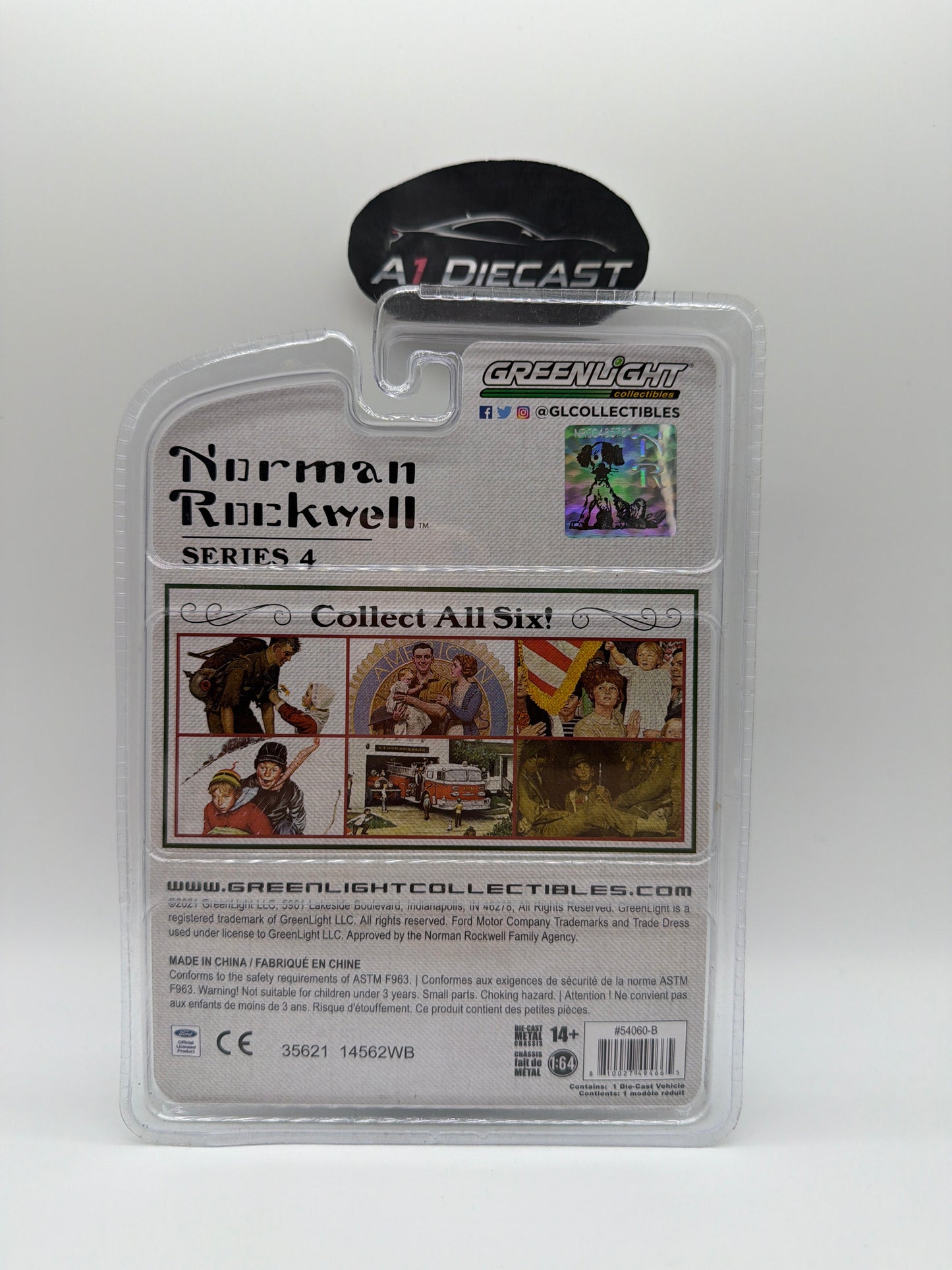 Greenlight 1956 Ford F-100 Norman Rockwell Chase