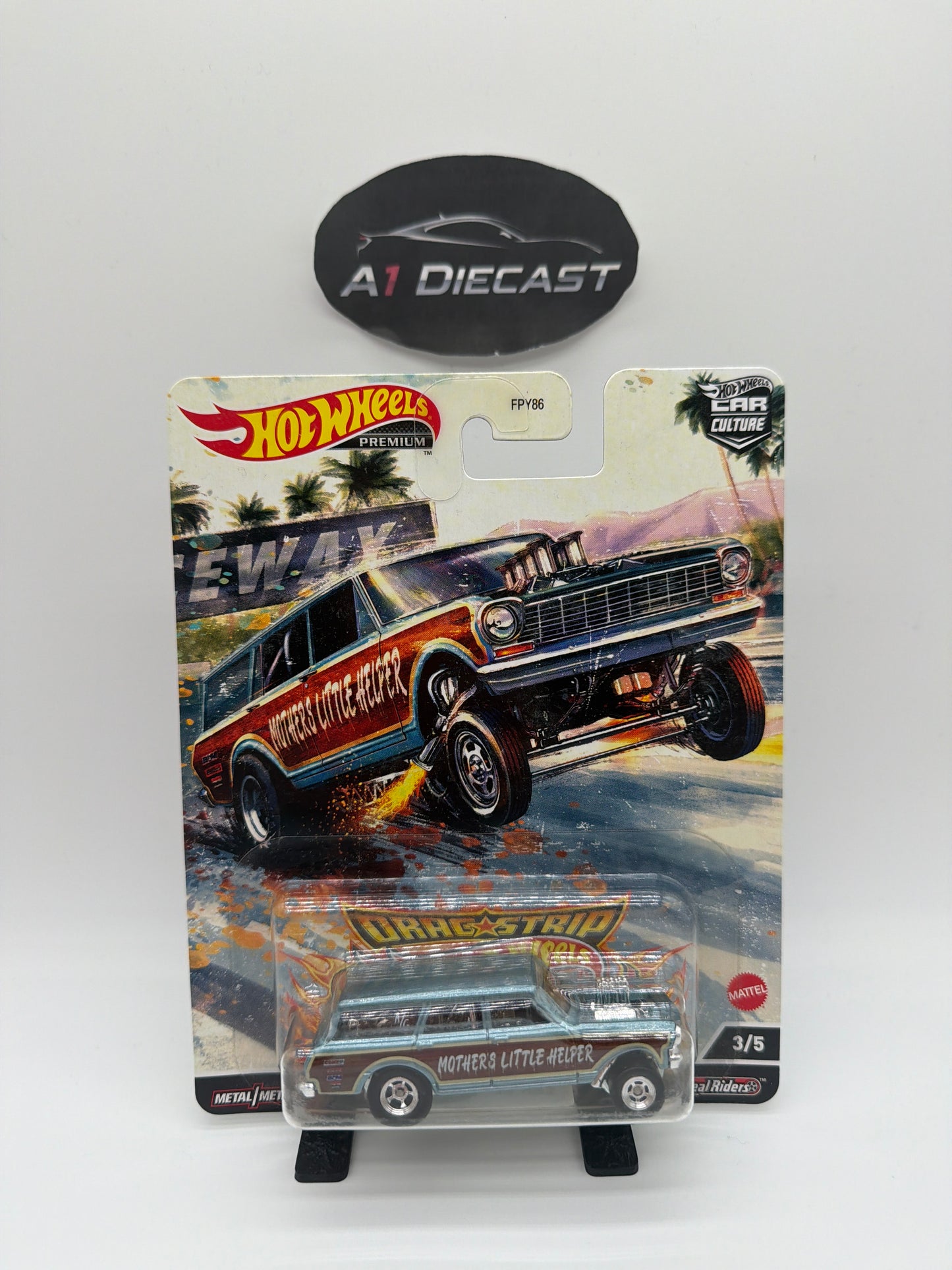 Hot Wheels Premium Car Culture ‘64 Chevy Nova Gasser