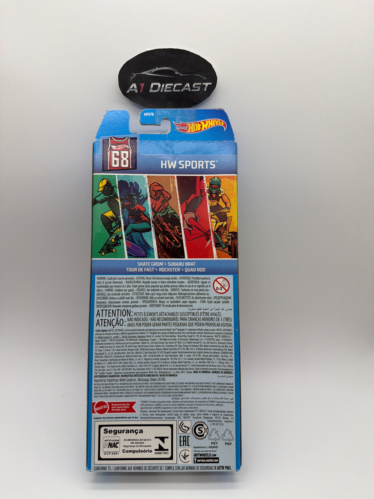 Hot Wheels 5 Pack HW Sports