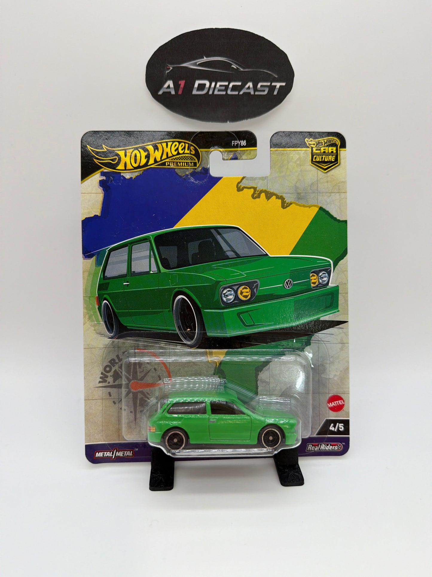 Hot Wheels Premium Car Culture Volkswagen Brasilia