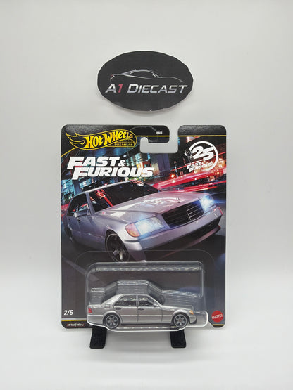 Hot Wheels Premium Fast & Furious Mercedes-Benz 500 SEL