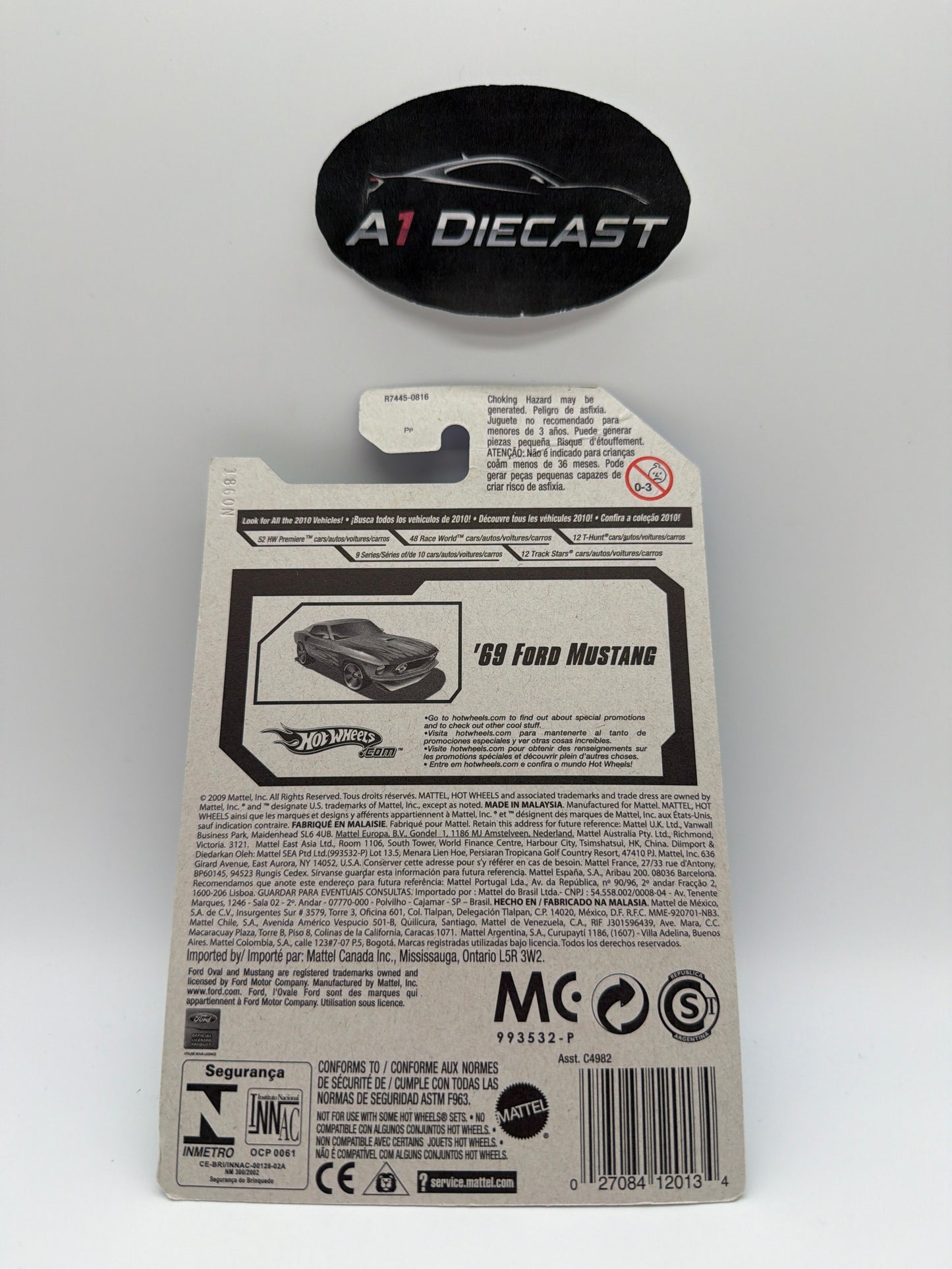 Hot Wheels ‘69 Ford Mustang Treasure Hunt