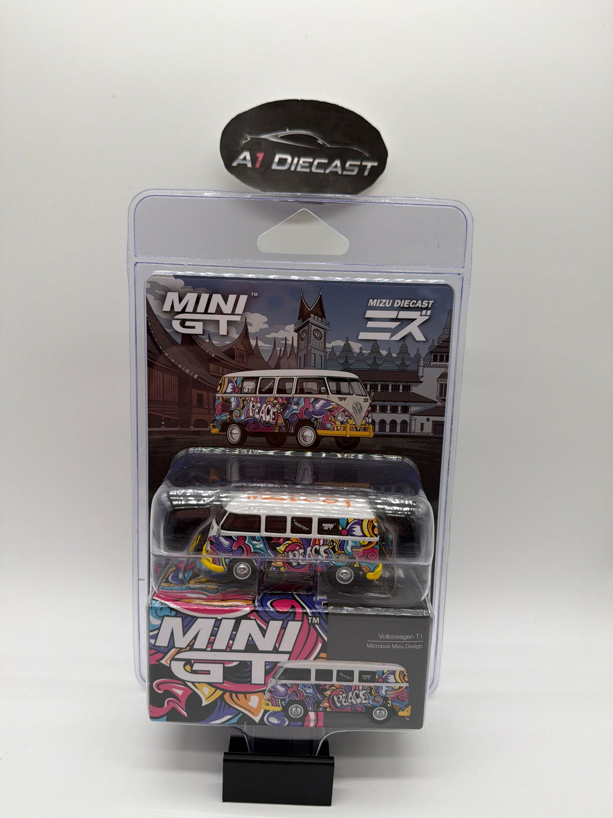 Mini GT Volkswagen T1 Microbus Mizu Design // 1191