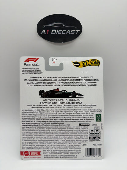 Hot Wheels Premium Mercedes-AMG Petronas Formula One Team/Équite (#63)